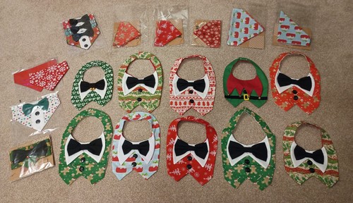 Joblot christmas themed dog - of,