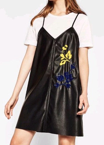Zara faux leather - leather, mini