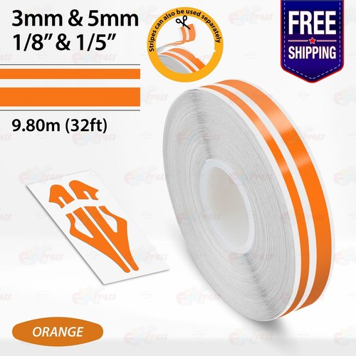 Orange 3mm 5mm roll - orange,