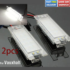 FIT Vauxhall Astra Insignia H J Corsa D C Canbus LED License Number Plate Light~