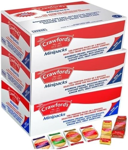 Crawfords mini packs - crawfords, 100's