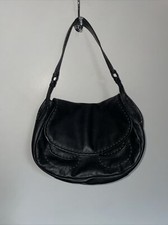 Radley black genuine leather handbag hobo bag
