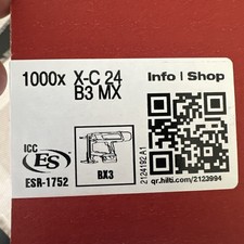 Hilti BX3 24mm Nails X-C 24 B3