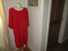 Vera Tucci red fine cord shift