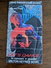 Rare David Bowie Serious Moonlight Lets Dance 1983 Concert Tour Ticket Stub