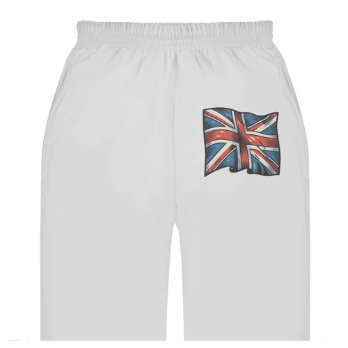 Waving union jack flag - union, adult