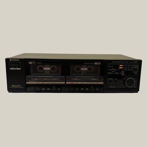 Hitachi stereo dual - stereo, cassette