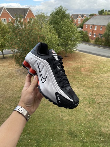 Nike shox metallic - r4, silver