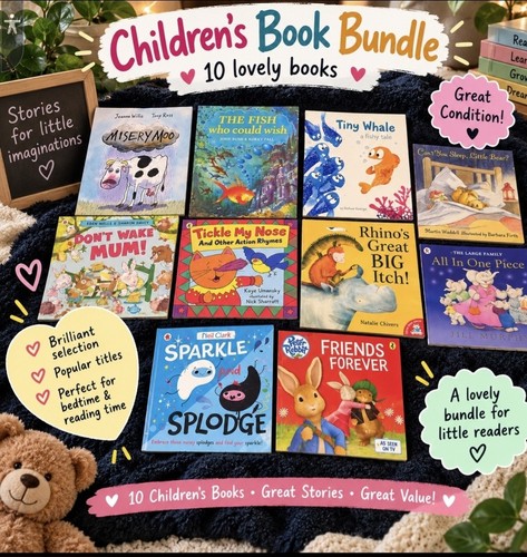 Children book bundle x10 - bundle,