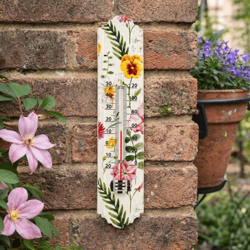 Garden floral metal wall - garden,