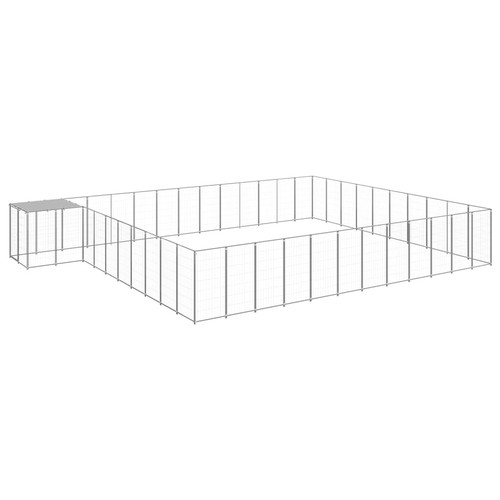 Dog kennel steel - steel, outdoor