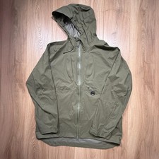 Snow Peak Rain Jacket  Khaki/Green XLarge JK-22SU005