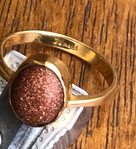 Solid 22ct 22k gold ring - 22ct,
