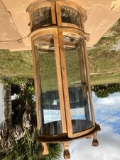 Vintage Oak Curio Cabinet with