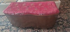 Antique Ottoman Vintage Wooden Chest Trunk Blanket Box Storage