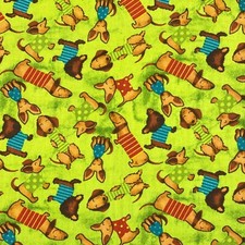 Dachshund Dog Lime Nursery