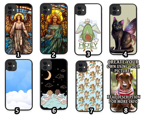 Angel rubber phone case - phone, angels