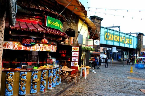 Camden lock market - market, london