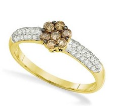 Chocolate Brown & White