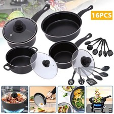16PCS Induction Pan Set