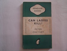 Peter Cheyney CAN LADIES KILL? Penguin Books Paperback 1949