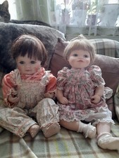 Hamilton Collection signed dolls