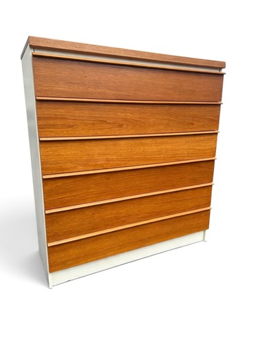 Teak bath cabinet - teak, chest