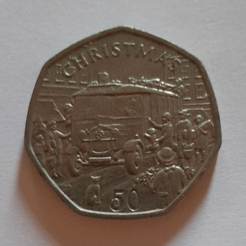 1987 elizabeth 50p - 1987, fifty