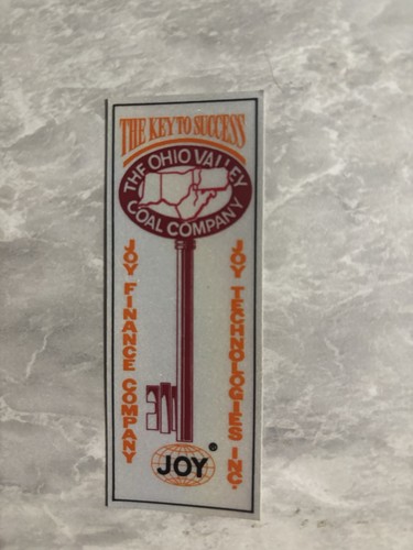 Joy coal mining stickers - coal,
