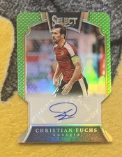 Christian Fuchs - Neon Green Die-Cut Signatures - Austria - Panini Select 16/17