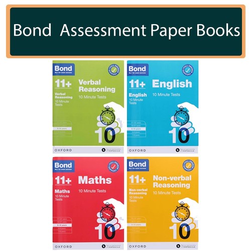 Bond minute tests 9 10 - 11+,