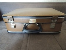 Vintage Brown Retro Suitcase
