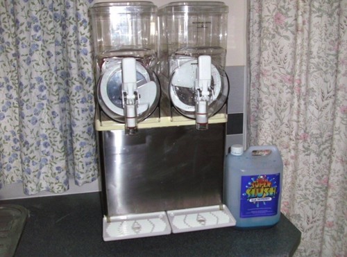 Double twin bowl - 2, slush