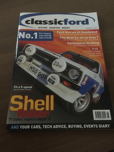 Classic ford magazine august - classic,