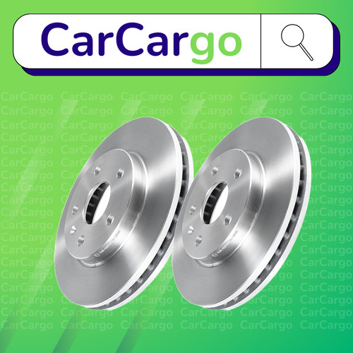 Vented front brake discs - vented,