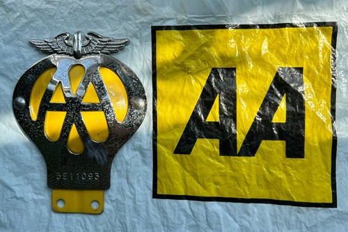 Original vintage aa - an, metal