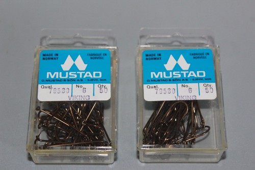 Packs mustad viking hooks - 2,