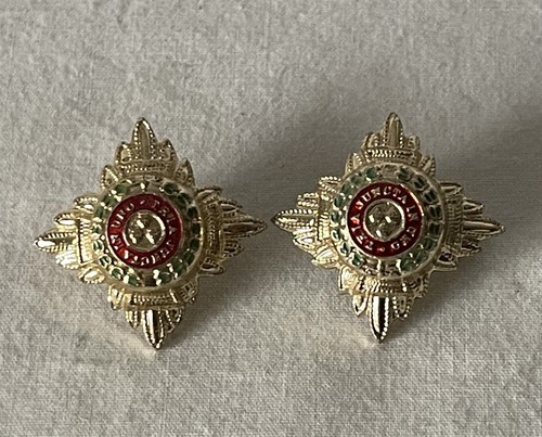 Vintage 18mm enamel metal - vintage, ~18mm