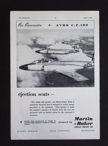 Original 1953 advert avro - original,