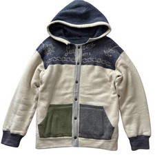 45R 45rpm Cotton Button Hoodie