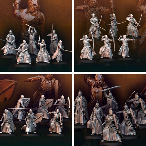 Bloody elves warrior pack - elves,
