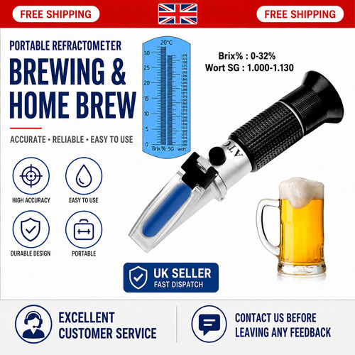Portable atc refractometer - portable,
