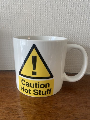 Caution hot stuff mug gift - hot,