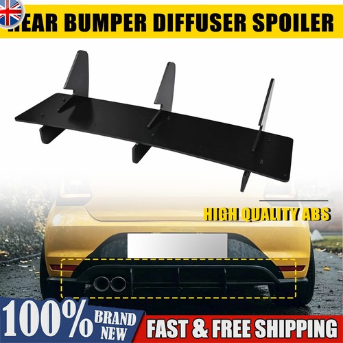 Rear bumper diffuser - rear, spoiler