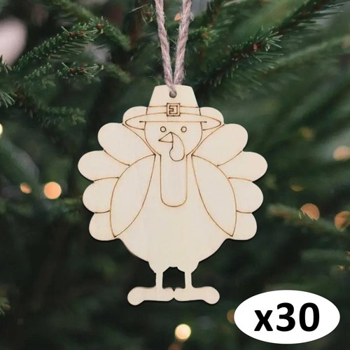 20pcs unfinished hanging - 20pcs, wood