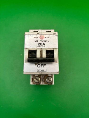 Bill 3t202 20a type m9 - type, 3