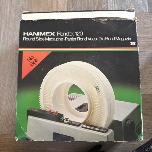 Hanimex rondex 120 round slide - 120,