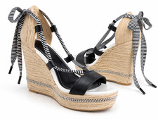 ZARA Espadrille Wedge Sandals