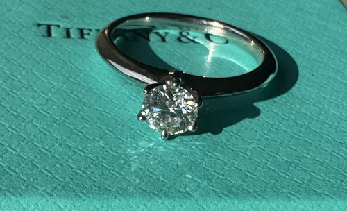The tiffany diamond solitaire - the,