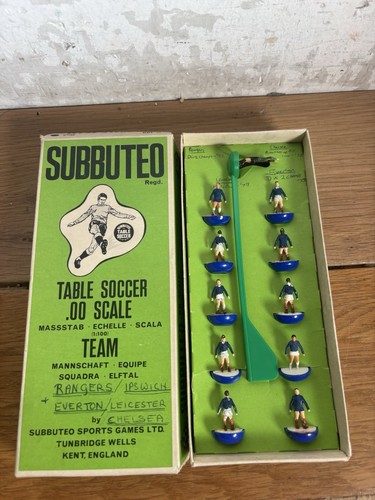Subbuteo italy rangers everton - italy,